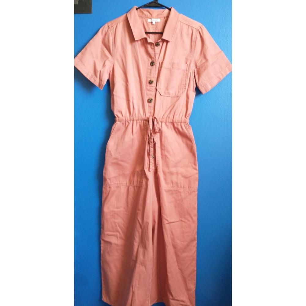 NWOT Madewell Wide Leg Utility Jumpsuit
